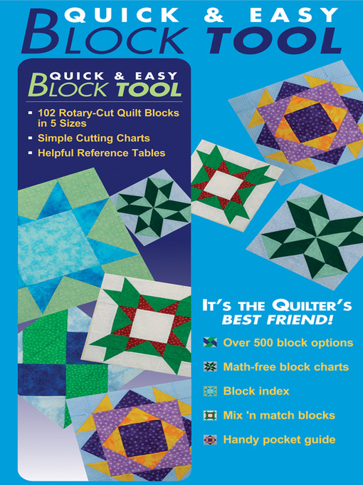 Quick & easy block tool 102 rotarycut quilt blocks in